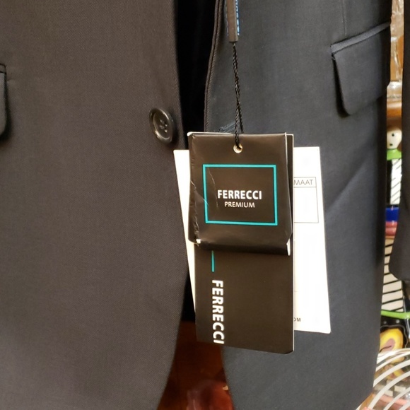 FERRICCI PREMIUM SHAWL  COLLAR LAPEL JACKET SZ 44S - Picture 5 of 8